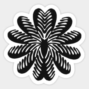 Spider Flower Sticker